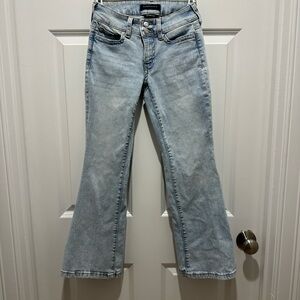 Aeropostale Light Blue Flare Jeans Low Rise